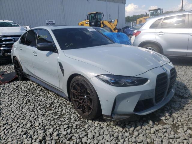 WBS43AY01NFL61852 - 2022 BMW M3 COMPETI Boz foto 1