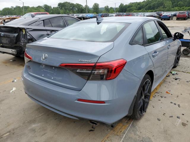 2HGFE2F54NH568976 - 2022 HONDA CIVIC SPOR 蓝色 照片 4