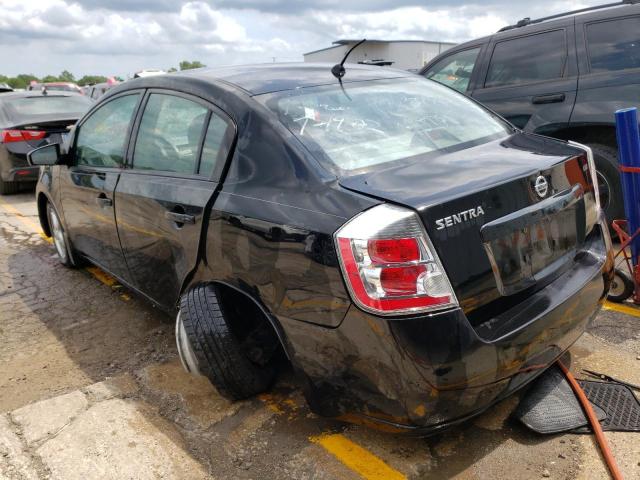 3N1AB61E99L674551 - 2009 NISSAN SENTRA 2.0 BLACK photo 3