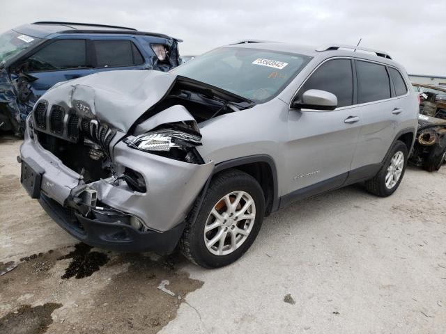 1C4PJMCB2EW307982 - 2014 JEEP CHEROKEE L SILVER photo 2