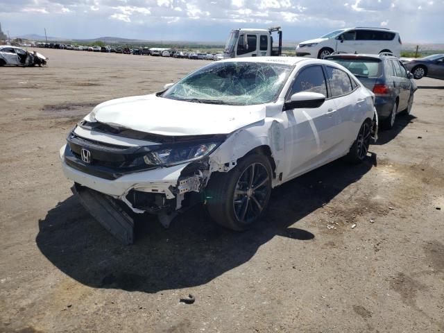 SHHFK7H47MU226675 - 2021 HONDA CIVIC SPOR WHITE photo 2