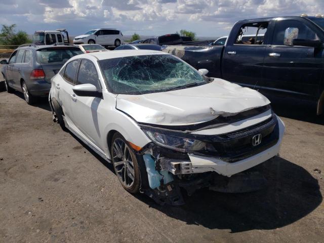 SHHFK7H47MU226675 - 2021 HONDA CIVIC SPOR WHITE photo 9