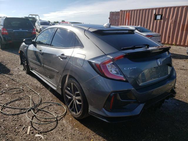 SHHFK7H44MU217626 - 2021 HONDA CIVIC SPOR 灰色 照片 3
