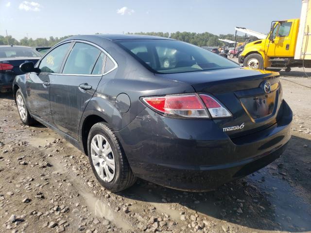 1YVHZ8BH8C5M16793 - 2012 MAZDA 6 I GRAY photo 3