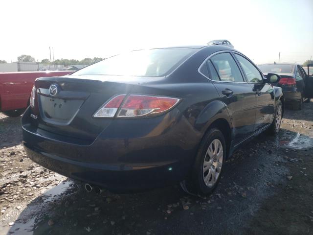 1YVHZ8BH8C5M16793 - 2012 MAZDA 6 I GRAY photo 4