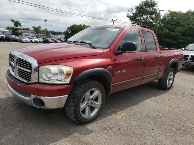 1D7HA18207J564527 - 2007 DODGE RAM 1500 S BURGUNDY photo 2