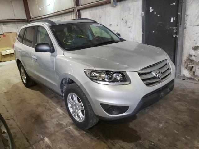 5XYZGDAB8CG141780 - 2012 HYUNDAI SANTA FE SILVER photo 1