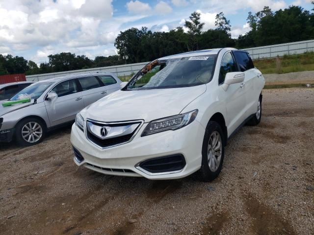 5J8TB3H34JL007445 - 2018 ACURA RDX WHITE photo 2