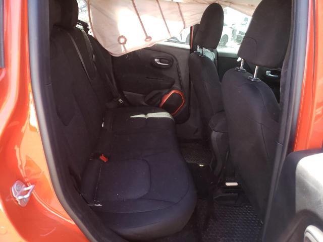 ZACCJBAB6JPJ23641 - 2018 JEEP RENEGADE S ORANGE photo 6