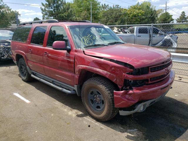 1GNFK16Z46J166516 - 2006 CHEVROLET SUBURBAN K RED photo 1