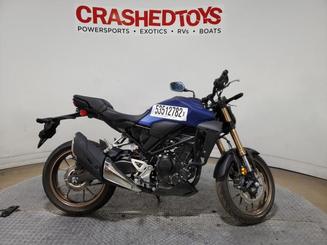 MLHNC5554N5200644 - 2022 HONDA CBF300 NA BLUE photo 1