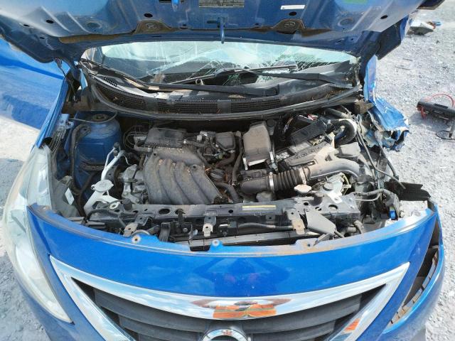 3N1CN7AP0GL913859 - 2016 NISSAN VERSA S BLUE photo 7