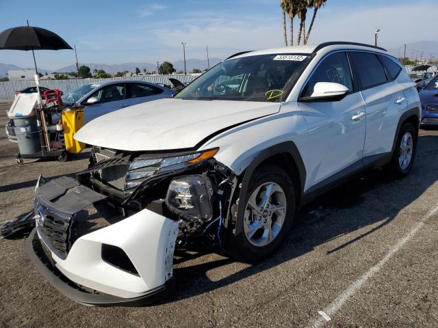 5NMJB3AE1NH057566 - 2022 HYUNDAI TUCSON SEL WHITE photo 2