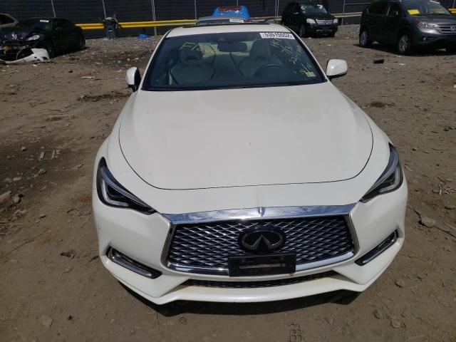 JN1EV7KL7MM470616 - 2021 INFINITI Q60 LUXE WHITE photo 9