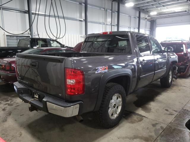 3GCPKSE31BG283983 - 2011 CHEVROLET SILVERADO GRAY photo 4