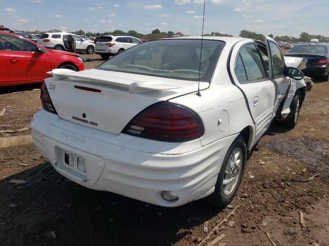 1G2NF52E72M548734 - 2002 PONTIAC GRAND AM S WHITE photo 4