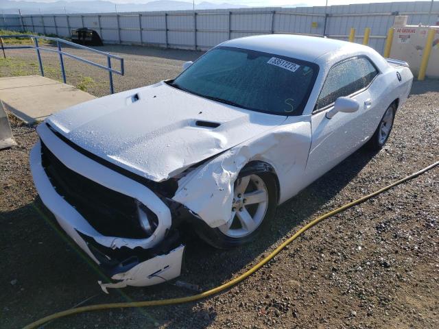 2C3CDYAG7DH549003 - 2013 DODGE CHALLENGER WHITE photo 2