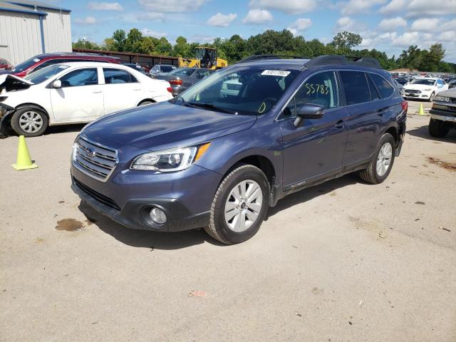 4S4BSAFC0H3229262 - 2017 SUBARU OUTBACK 2. BLUE photo 2