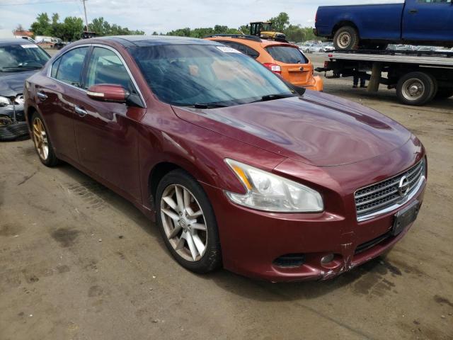 1N4AA51E19C822509 - 2009 NISSAN MAXIMA MAROON photo 1