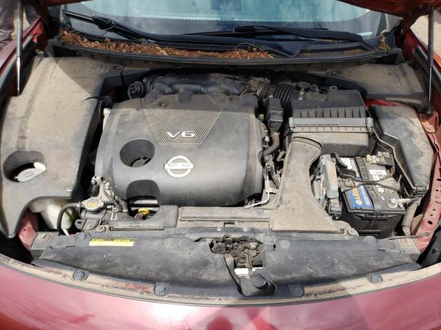 1N4AA51E19C822509 - 2009 NISSAN MAXIMA MAROON photo 7