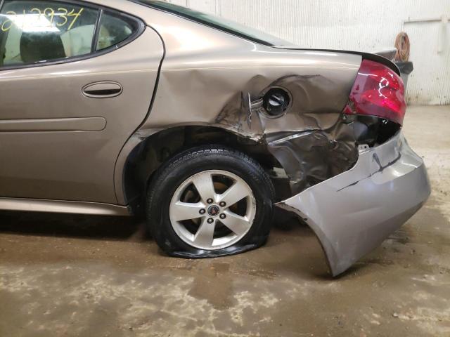 2G2WP552361255062 - 2006 PONTIAC GRAND PRIX თაფლისფერი ფოტო 9