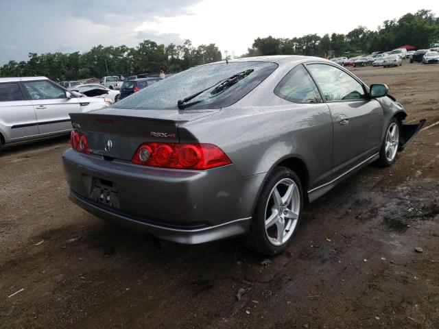 JH4DC53006S004062 - 2006 ACURA RSX TYPE-S GRAY photo 4