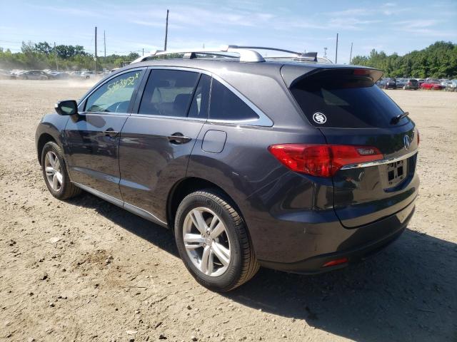 5J8TB4H36EL001058 - 2014 ACURA RDX GRAY photo 3