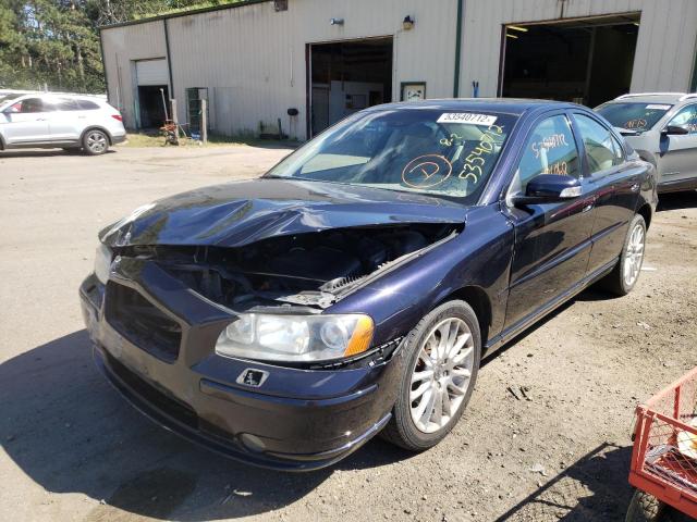 YV1RH592382686661 - 2008 VOLVO S60 2.5T BLUE photo 2