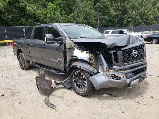 1N6AA1F41JN504236 - 2018 NISSAN TITAN XD S GRAY photo 1