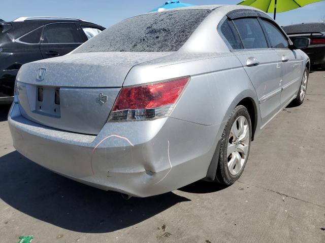 JHMCP26828C040669 - 2008 HONDA ACCORD EXL SILVER photo 4