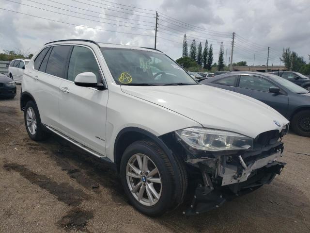 5UXKR2C53F0H35020 - 2015 BMW X5 SDRIVE3 WHITE photo 1