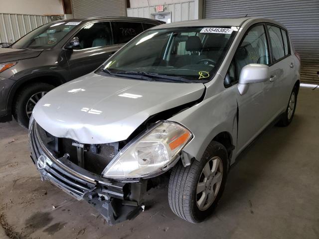 3N1BC1CP9CK246429 - 2012 NISSAN VERSA S SILVER photo 2