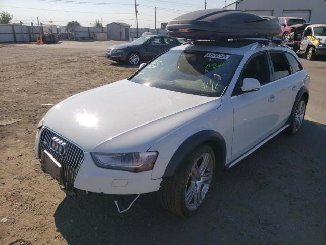 WA1UFAFL8DA166705 - 2013 AUDI A4 ALLROAD WHITE photo 2