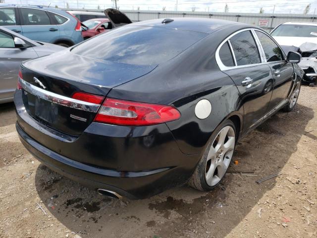 SAJWA07C191R23359 - 2009 JAGUAR XF SUPERCH BLACK photo 4