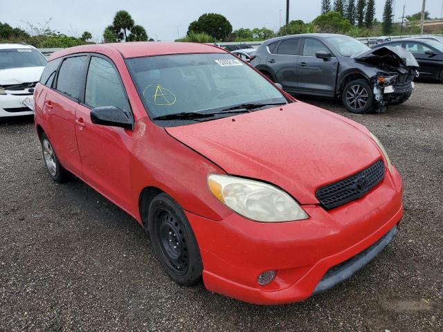 2T1KR32E48C706544 - 2008 TOYOTA MATRIX RED photo 1