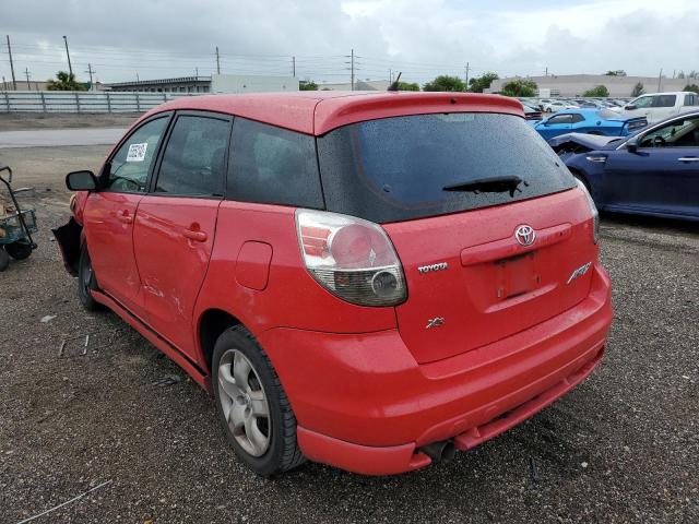 2T1KR32E48C706544 - 2008 TOYOTA MATRIX RED photo 3