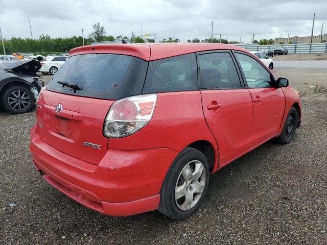 2T1KR32E48C706544 - 2008 TOYOTA MATRIX RED photo 4