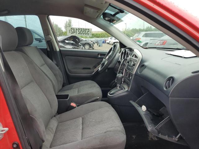 2T1KR32E48C706544 - 2008 TOYOTA MATRIX RED photo 5