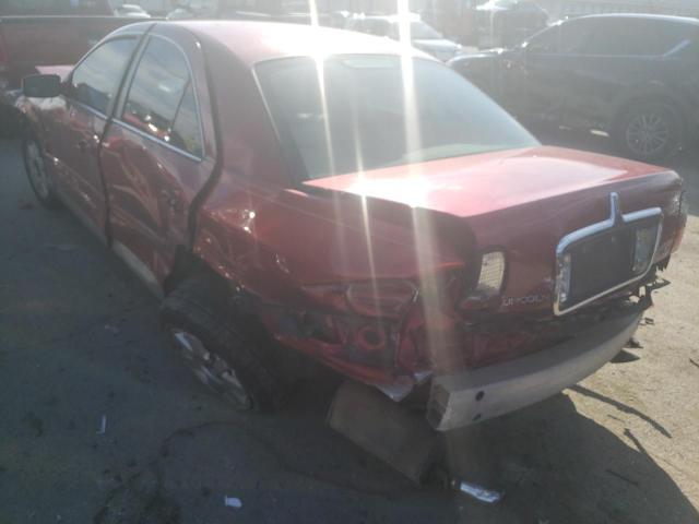 1LNHM86S35Y621512 - 2005 LINCOLN LS 勃艮第红 照片 3