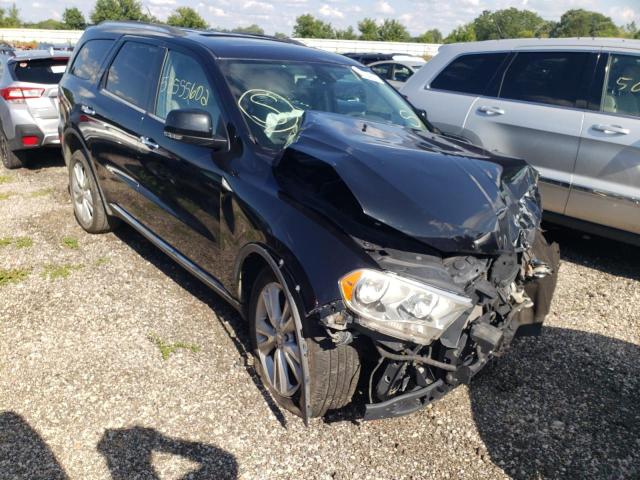 1C4RDJDG7DC603928 - 2013 DODGE DURANGO CR BLACK photo 1