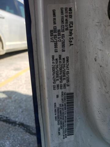 ZFBERFAT6G6C05455 - 2016 RAM PROMASTER WHITE photo 10