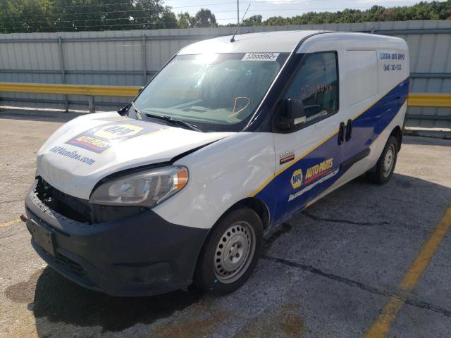 ZFBERFAT6G6C05455 - 2016 RAM PROMASTER WHITE photo 2