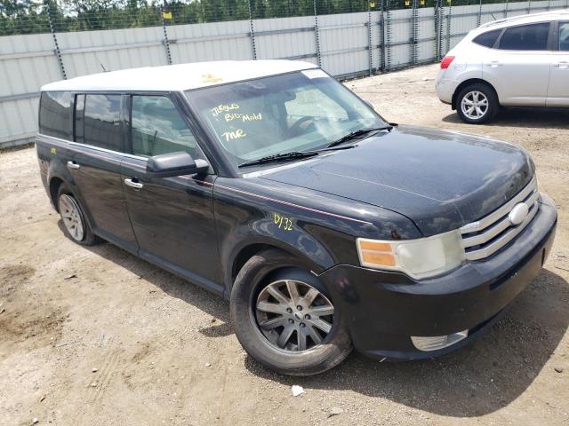 2FMGK5CC6CBD01561 - 2012 FORD FLEX SEL BLACK photo 1