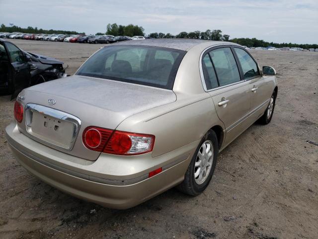 KNALD124045046697 - 2004 KIA AMANTI BEIGE photo 4