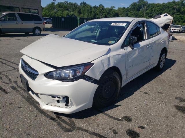 4S3GKAB62L3612736 - 2020 SUBARU IMPREZA WHITE photo 2