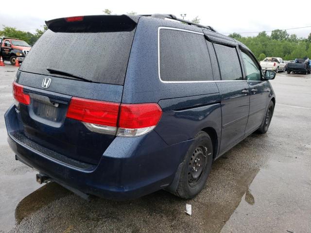 5FNRL3H28AB001857 - 2010 HONDA ODYSSEY LX BLUE photo 4