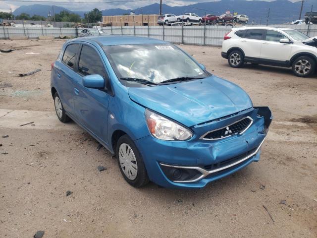 ML32A3HJ9LH009616 - 2020 MITSUBISHI MIRAGE ES BLUE photo 1