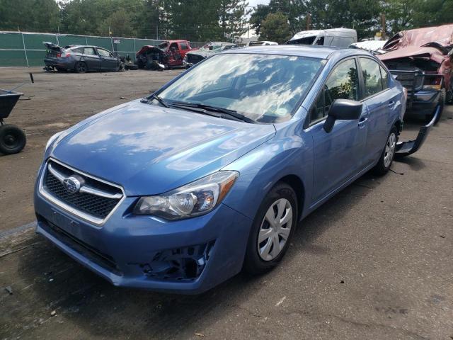 JF1GJAA61GH003172 - 2016 SUBARU IMPREZA BLUE photo 2