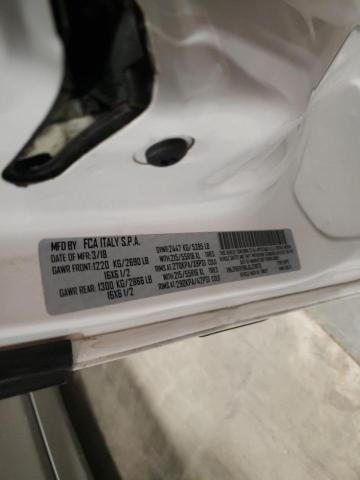 ZFBERFBB1J6J29878 - 2018 RAM PROMASTER 白色 照片 10