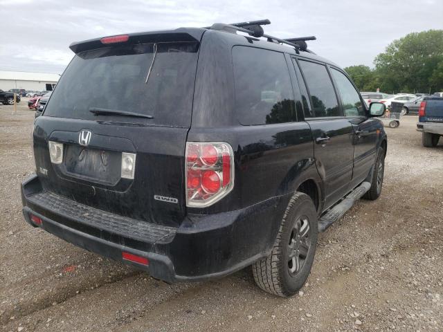 5FNYF18338B006703 - 2008 HONDA PILOT SE BLACK photo 4